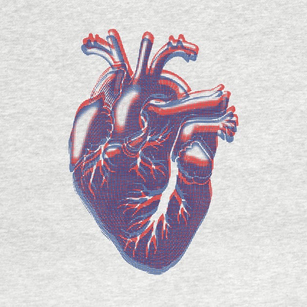 Halftone Heart by PaletteDesigns